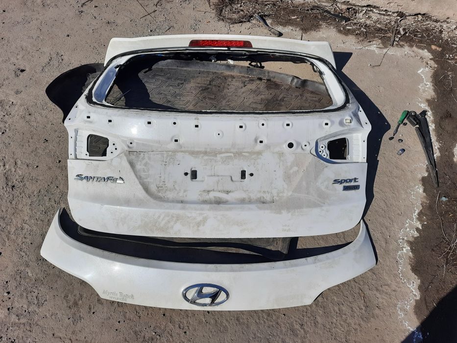 Hyundai Santa Fe 3 Sport крышка багажника спойлер разборка