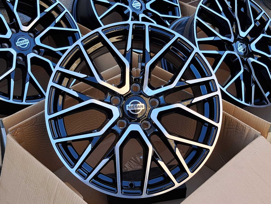 Alufelgi 18 5x114 NISSAN Juke Qashqai Pulsar Leaf X-trail CA20 CNC