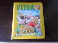 Livros Puzzle da coleção As aventuras de Vitor.