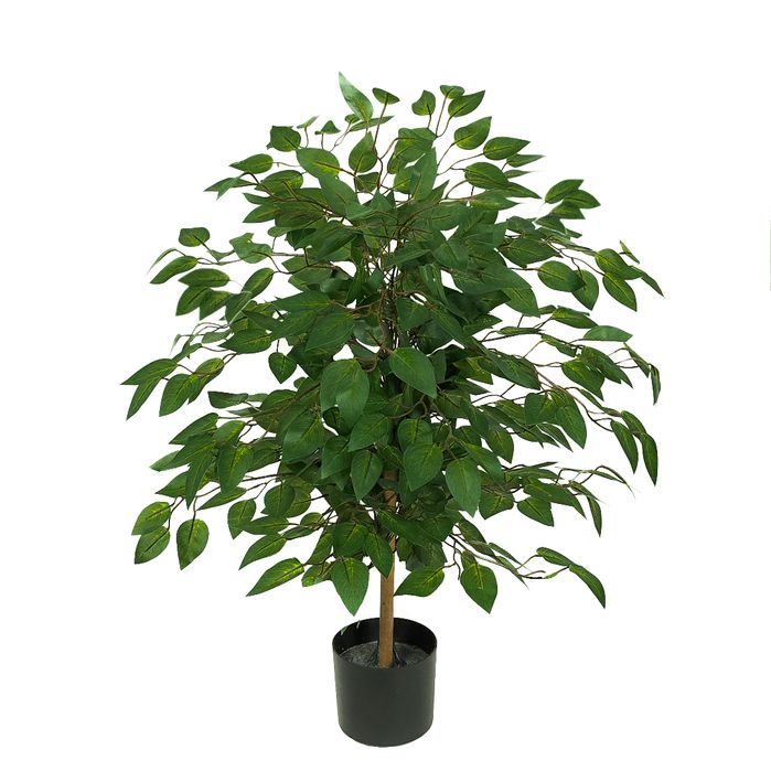 Fikus Sztuczny w Doniczce Roślina Sztuczna 60 cm