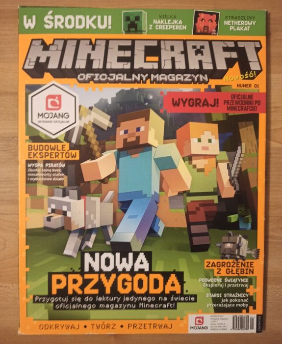 Minecraft: Oficjalny Magazyn. NUMER 1/2017