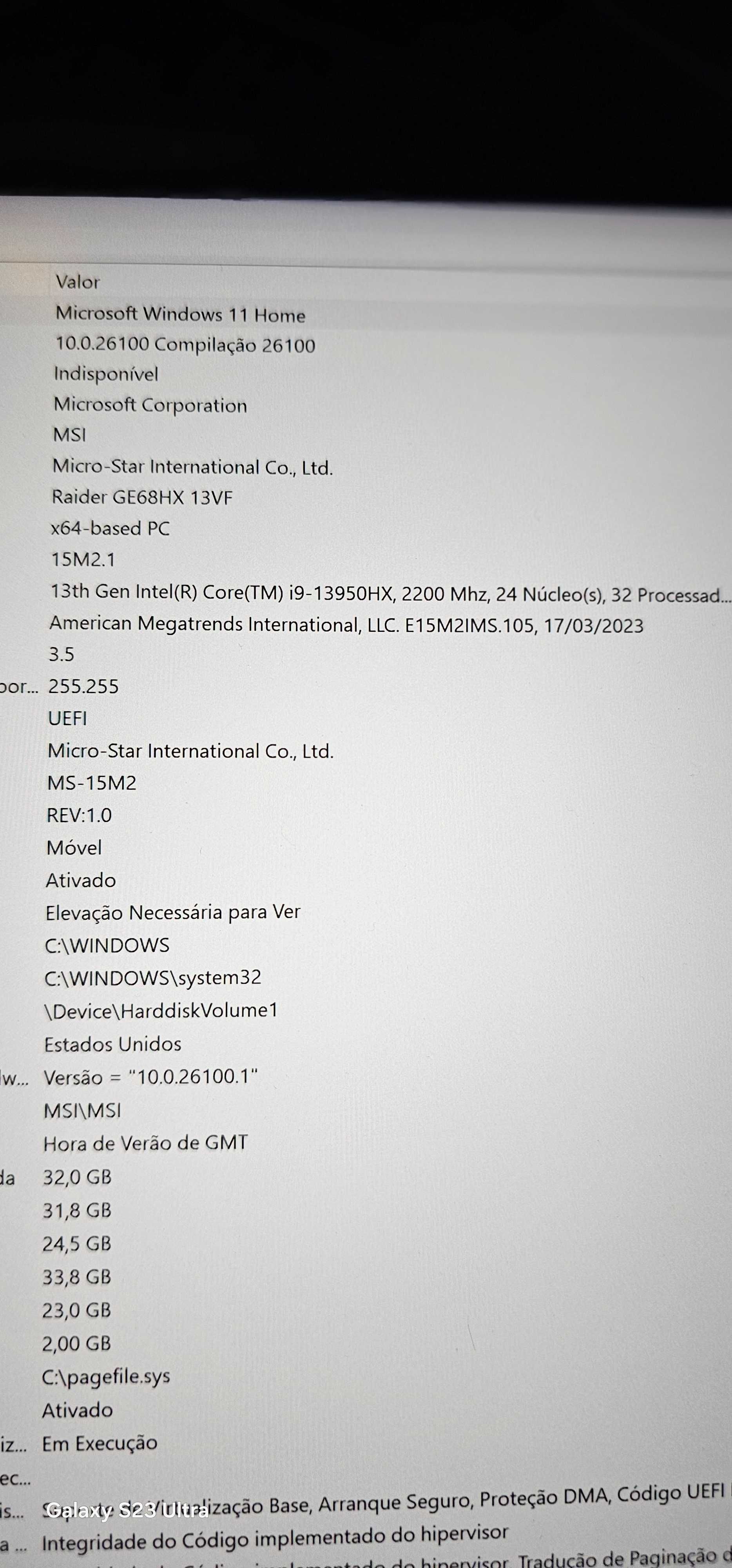 MSI Raider GE68 HX 13V Intel Core i9-13950HX/32GB/2TB SSD/RTX 4060/16"