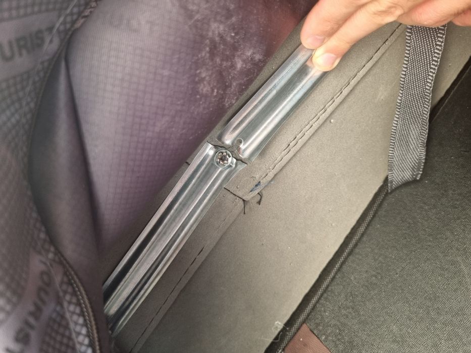 ТОРГ Чемодан Tourist 120л 4 колеса большой под ремонт