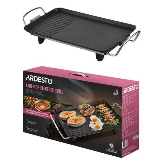 Гриль Ardesto барбекю, 1500Вт, темп. режимы, черный, металл GHP-1BL