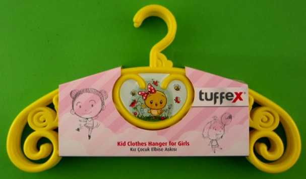 Zestaw 4 wieszaków dla dzieci wieszak do ubrań