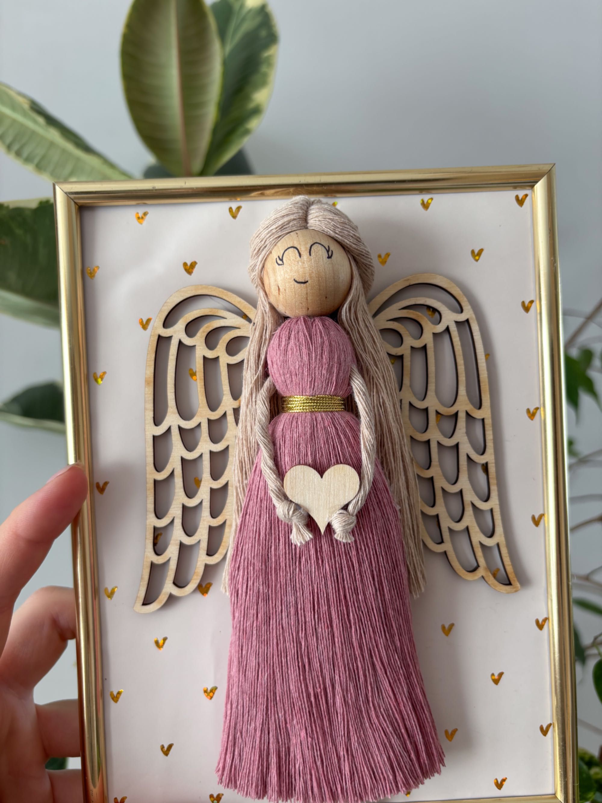 Anioł stróż prezent narodziny urodziny chrzest komunia babyshower