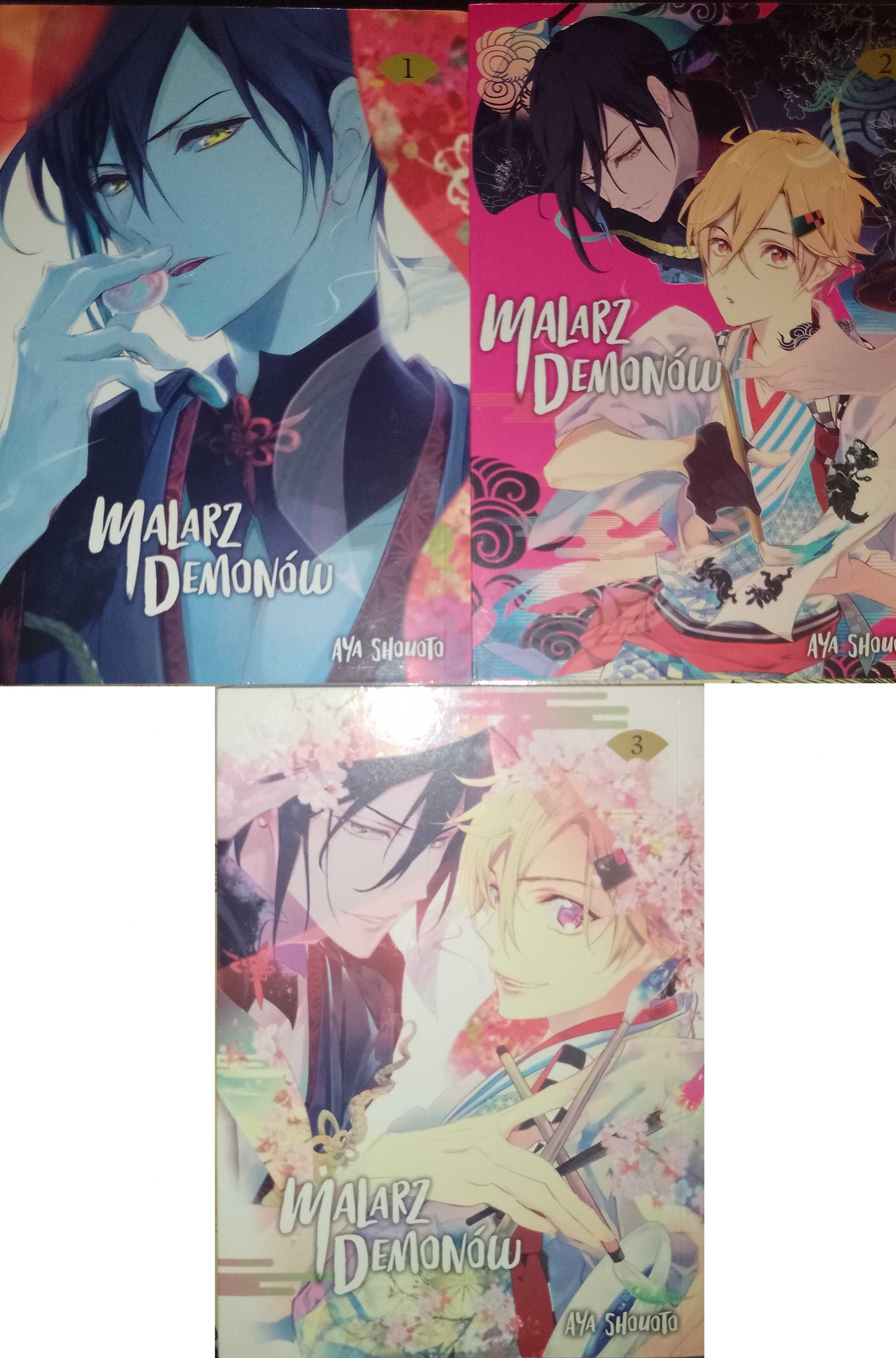 Aya Shouoto Malarz demonów 1-3 (cała seria) manga kotori