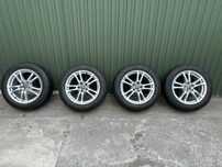 Felgi aluminiowe Anzio 17" 5x115 ET42 wraz z oponami używane FV Kraków