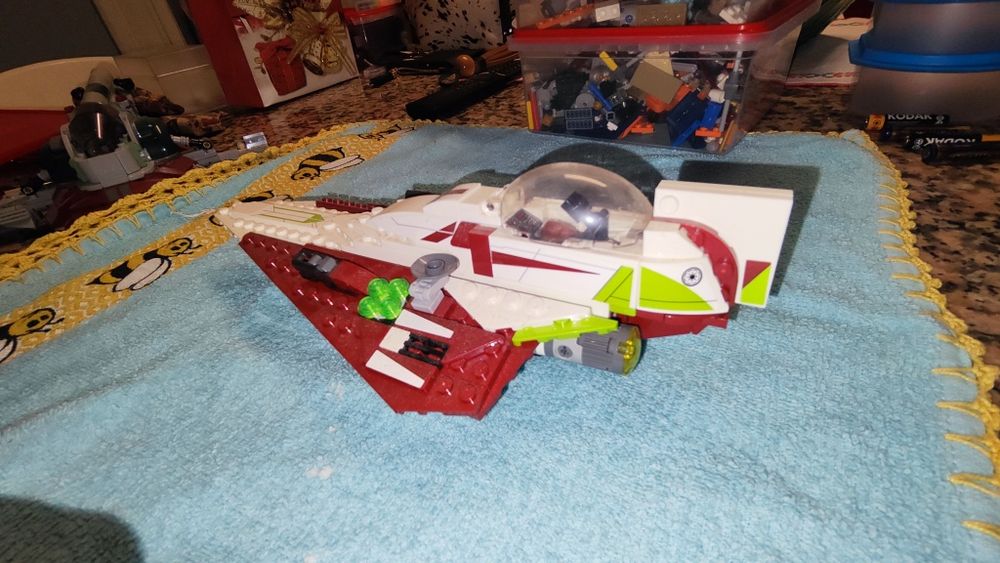 75333 obi wan Kenobi nave montada
