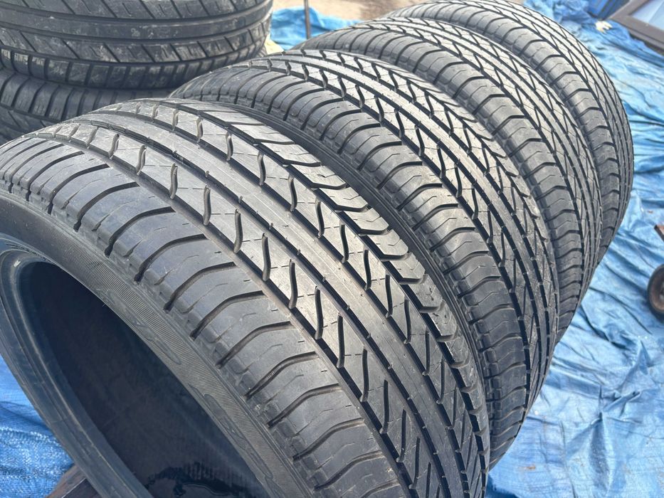 235-55-R19 DUNLOP  4 штуки комплект летней резины GERMANY 2022