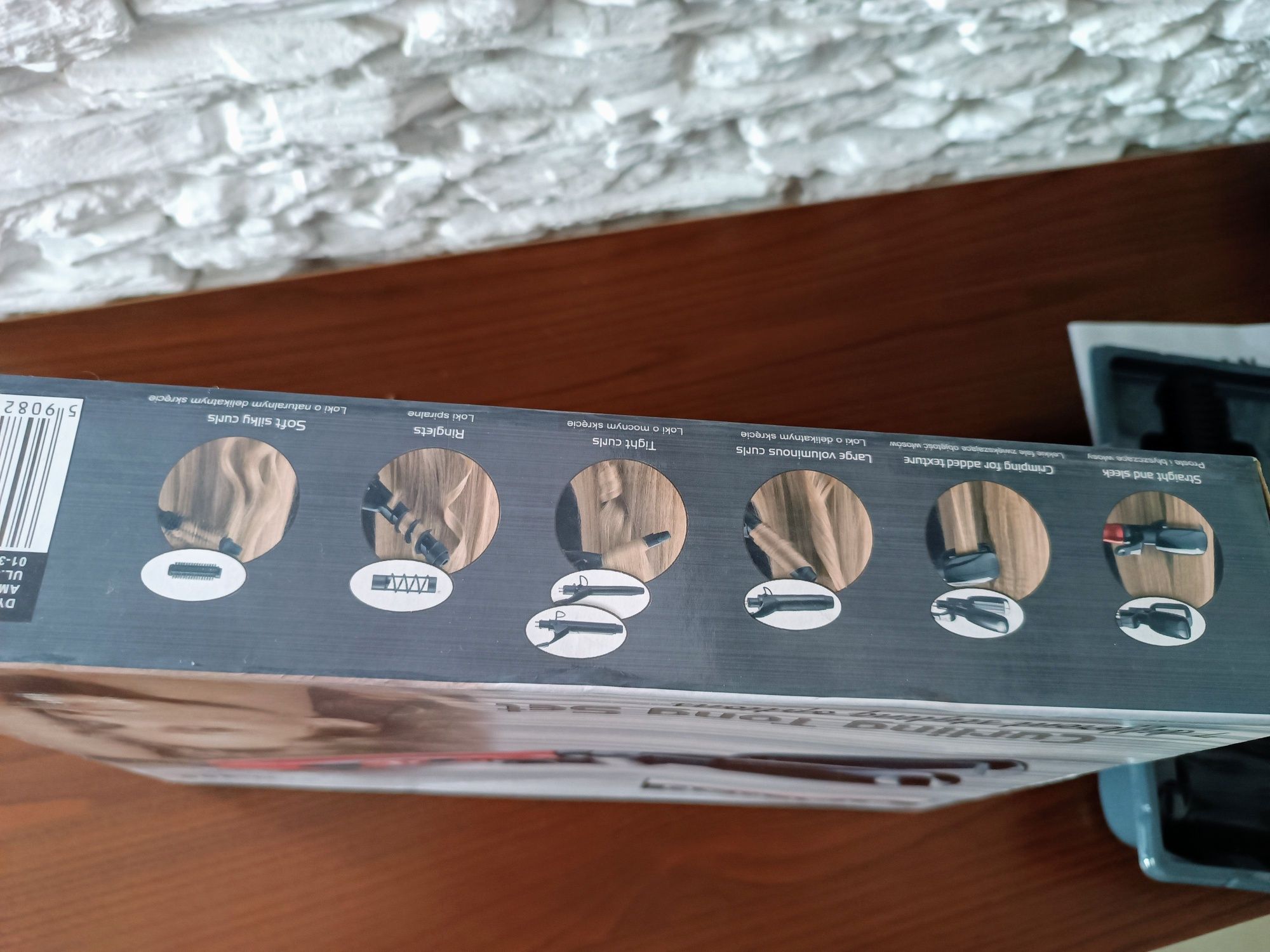 Zestaw do stylizacji włosów 7 opcji, STALMAN, SLN-355