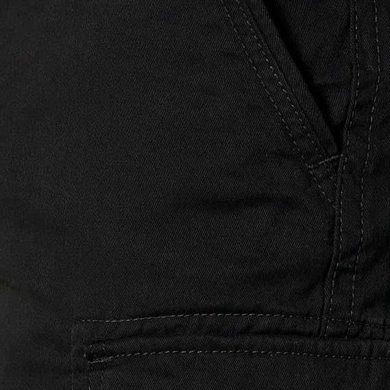 Spodenki AMAZON ESSENTIALS Classic Fit Short Cargo Bawełna Czarny 44
