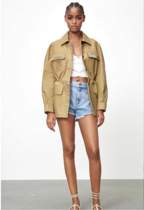Стильний жакет ZARA (куртка в робочому стилі)