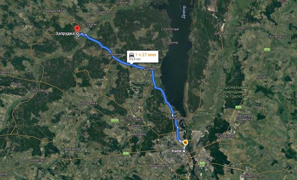 Продається ділянка 50 сотих в селі Запрудка.