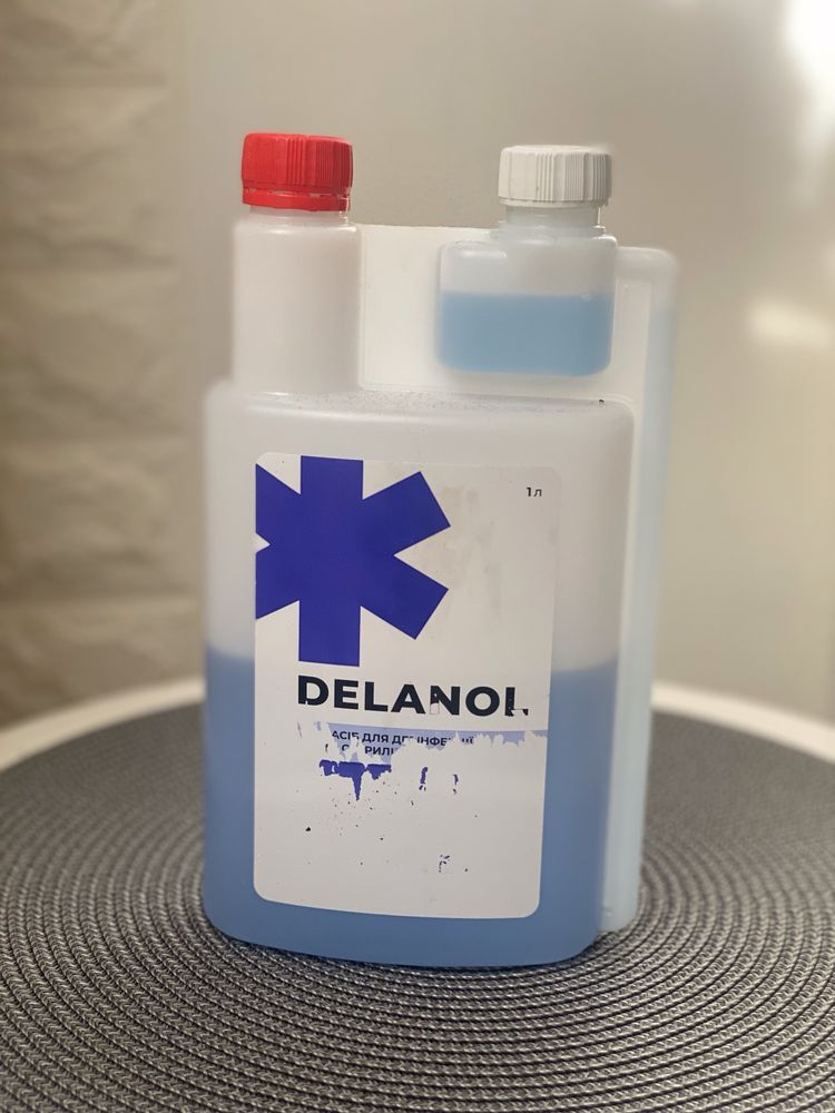 Delanol засіб для дезинфекції ПСО та стерилізації інструментів