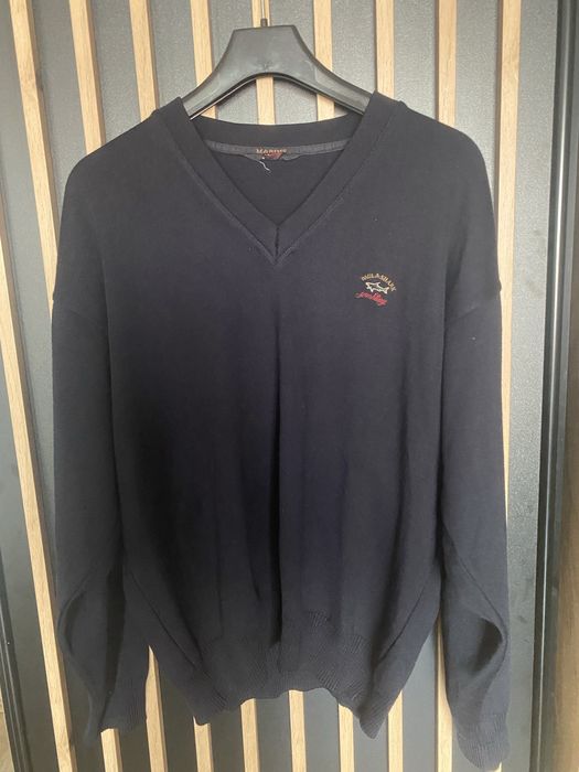 Sweter męski w serek Paul&Shark