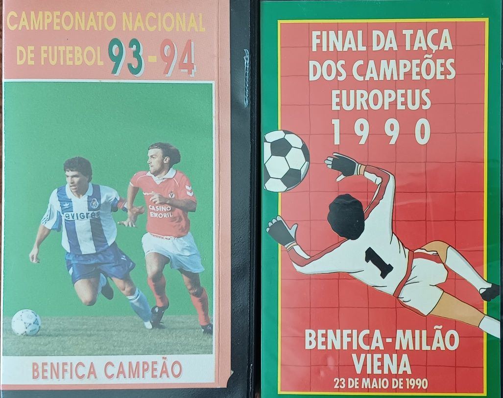 Benfica Cassetes VHS Bom estado