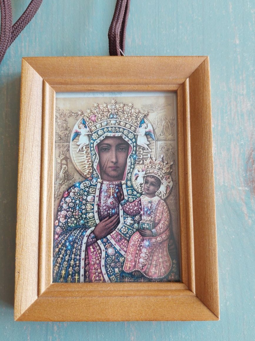 Obrazek święty z Maryja na bierzmowanie