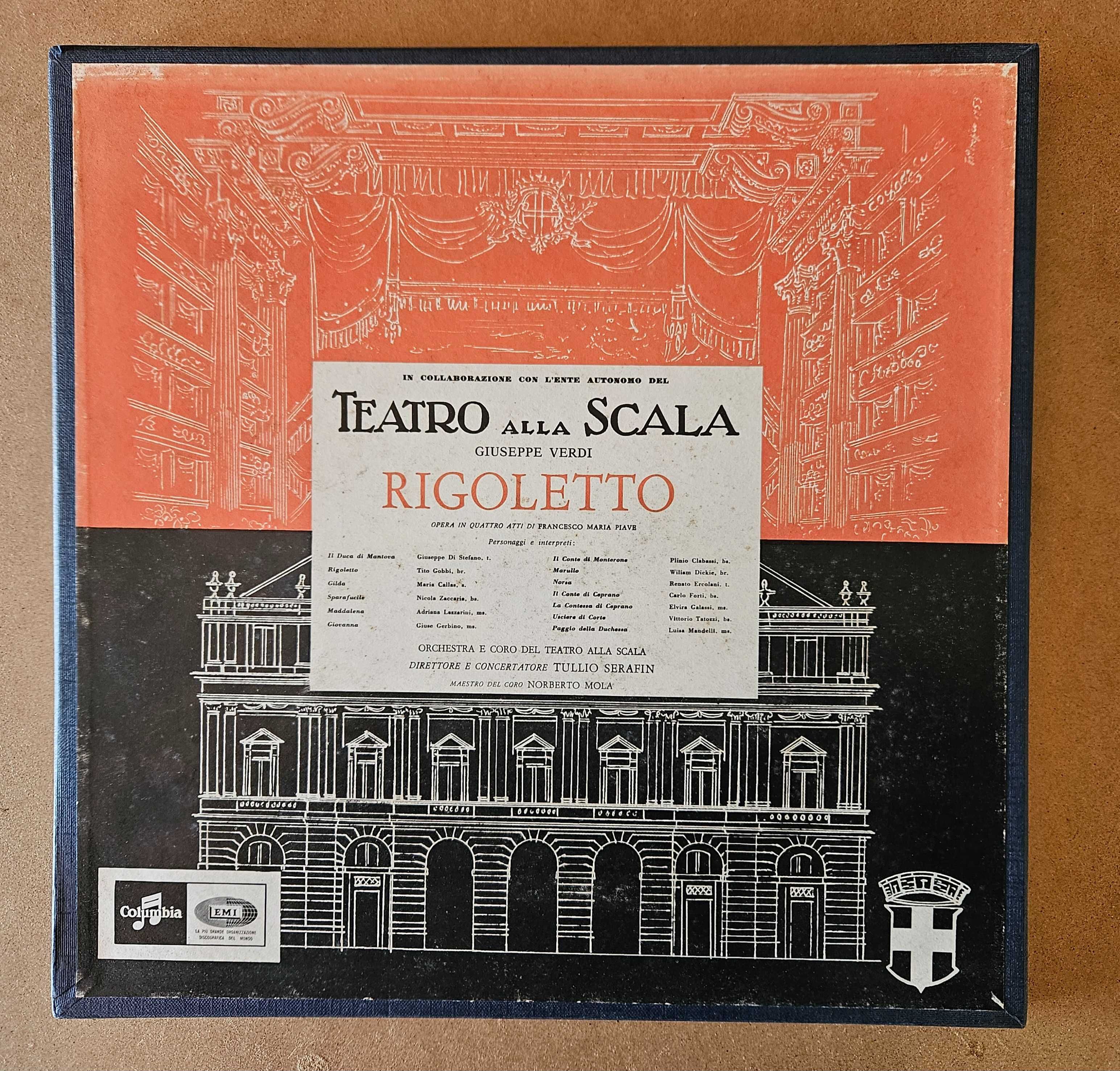 Vinil - RIGOLETTO Verdi (Box set 3xLP, Columbia)