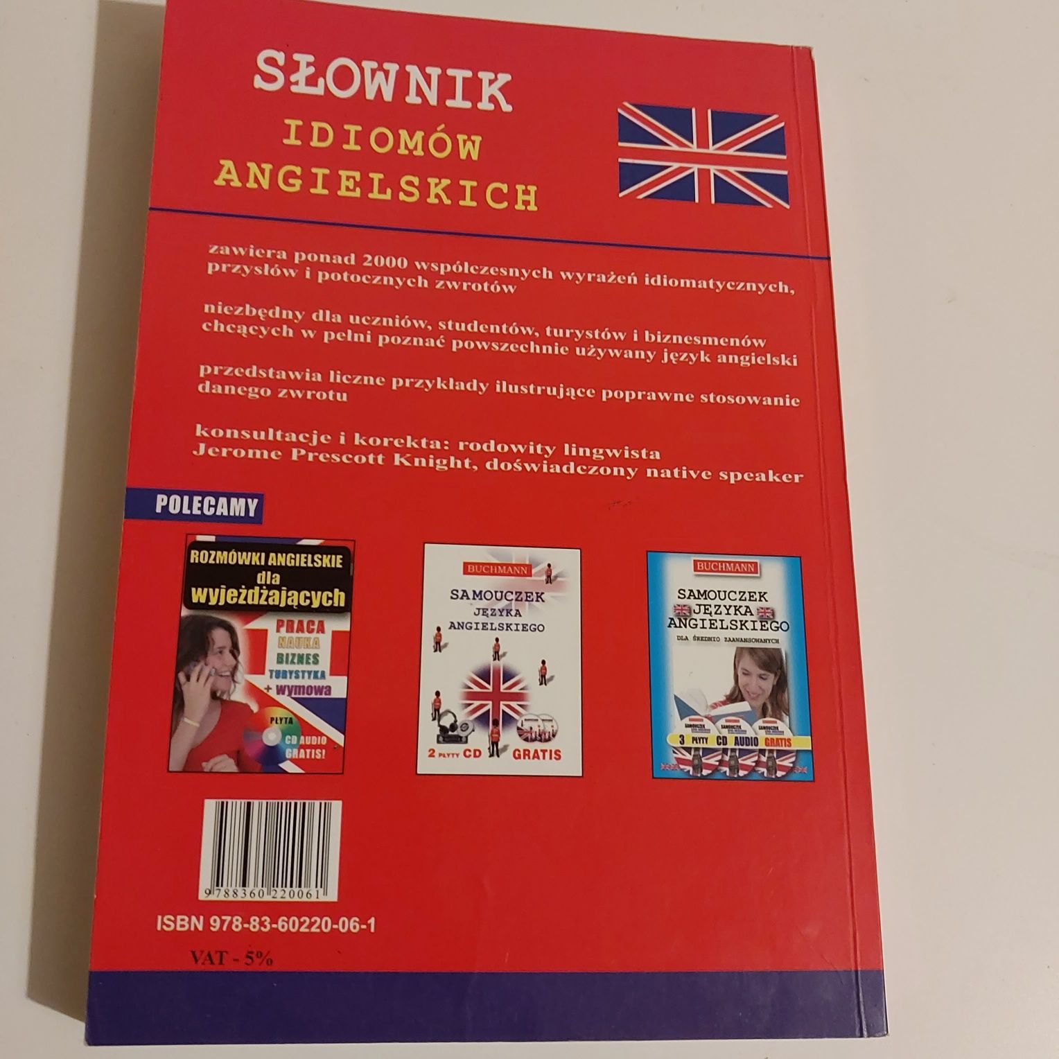 Słownik idiomów angielskich