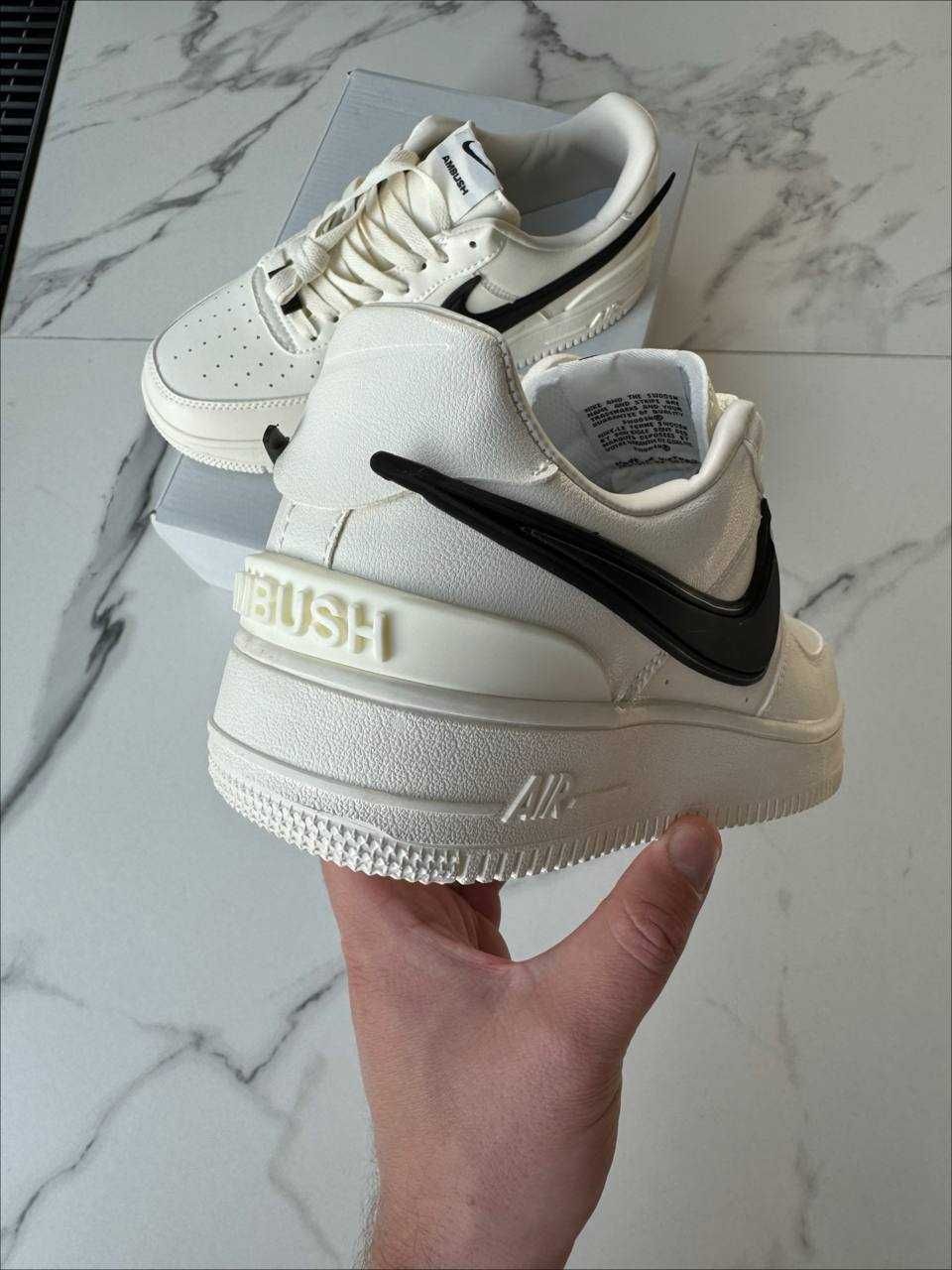 Кеди Nike Air Force 1 Low AMBUSH Beige / кеди Найк Аір Форс 1 Лов Беж