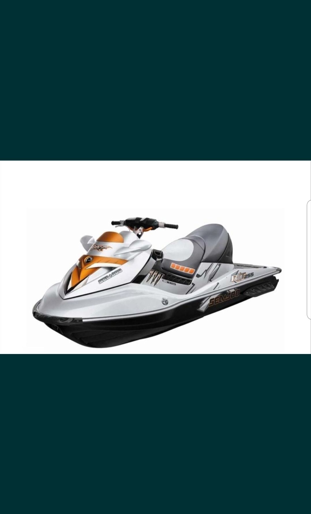 Naklejki skuter wodny Sea doo RXP 155 215 lub 255 MEGA JAKOŚĆ Seadoo