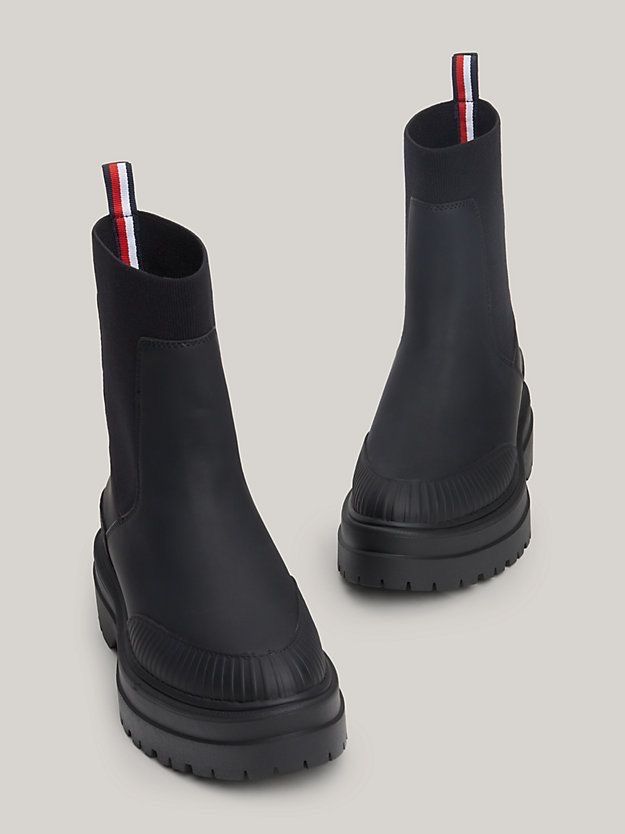 Жіночі чорні челсі Tommy Hilfiger 40р