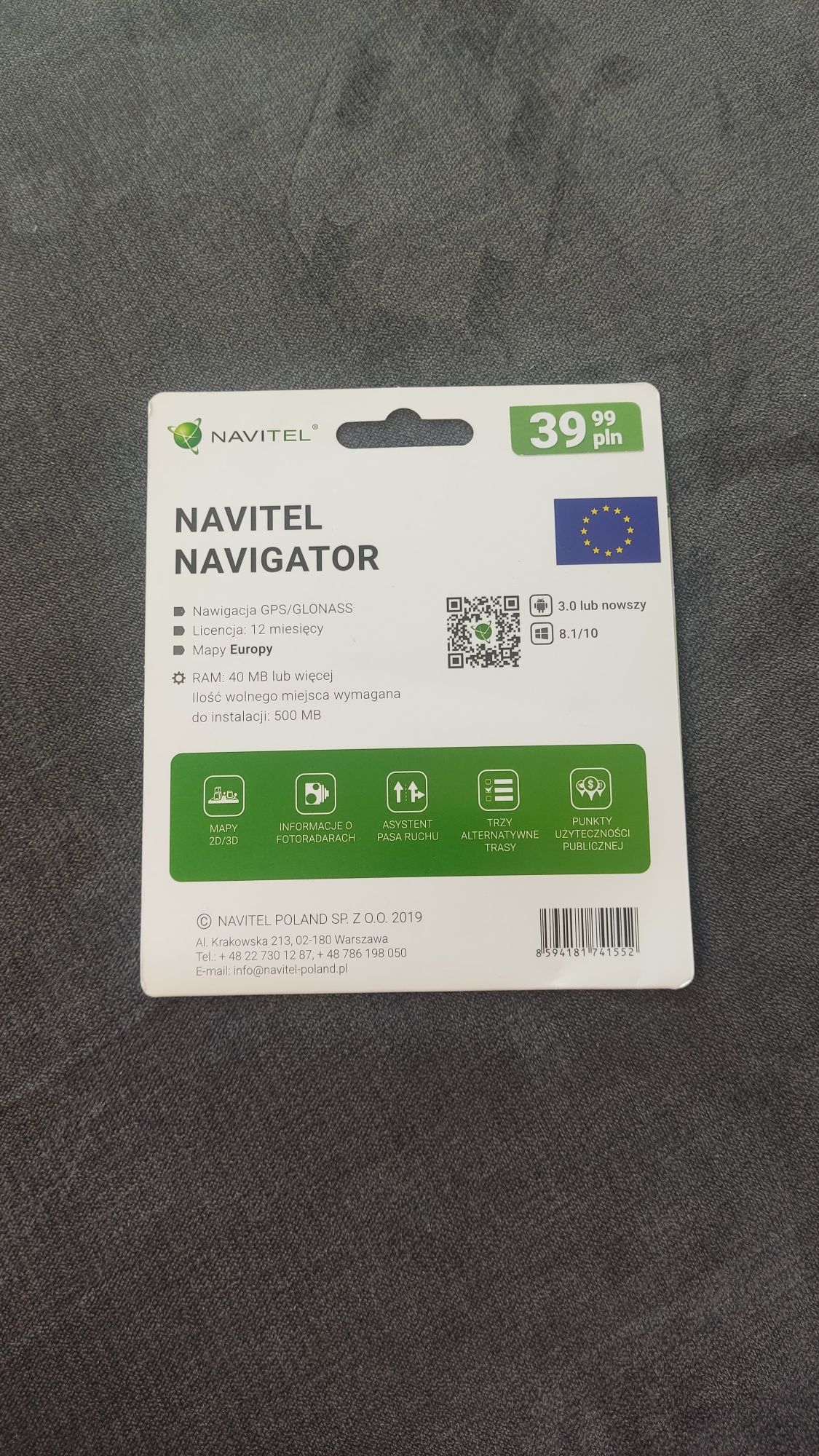 Navitel Navigator mapa Europy edycja limitowana NOWE
