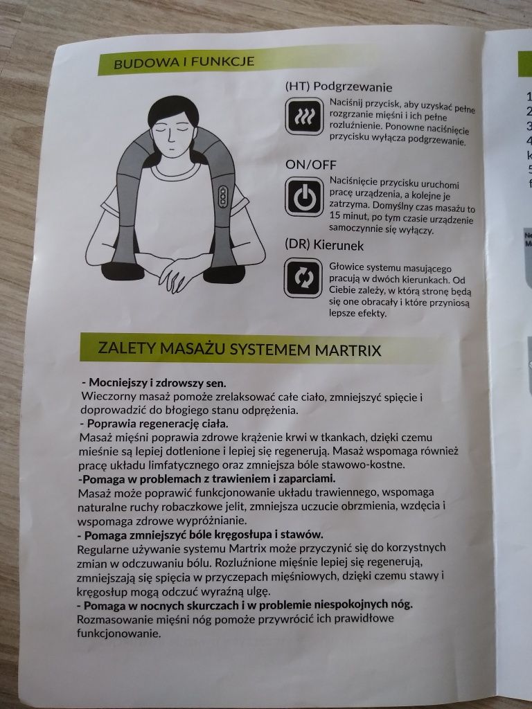 System masujący Martrix