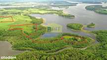 Cały półwysep Szymalów pow. 11,7ha Jez. Drawskie