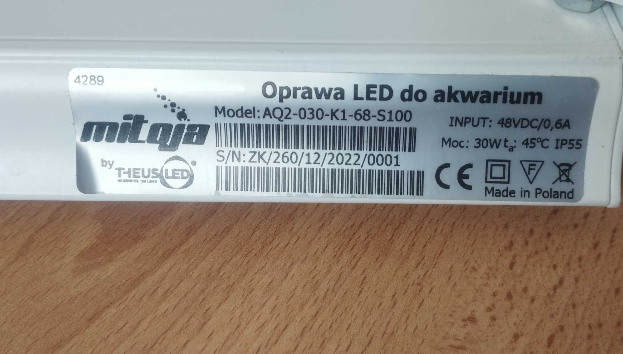 Mitoja LED 60 - lampa do akwarium + linki do podwieszenia (gwarancja)