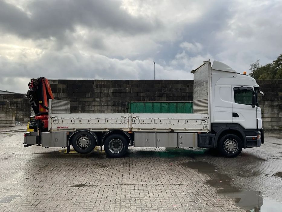 SCANIA R440 GRUA C/RÁDIOCOMANDO CAIXA 6,50 SÓ 600.000km #OPORTUNIDADE#