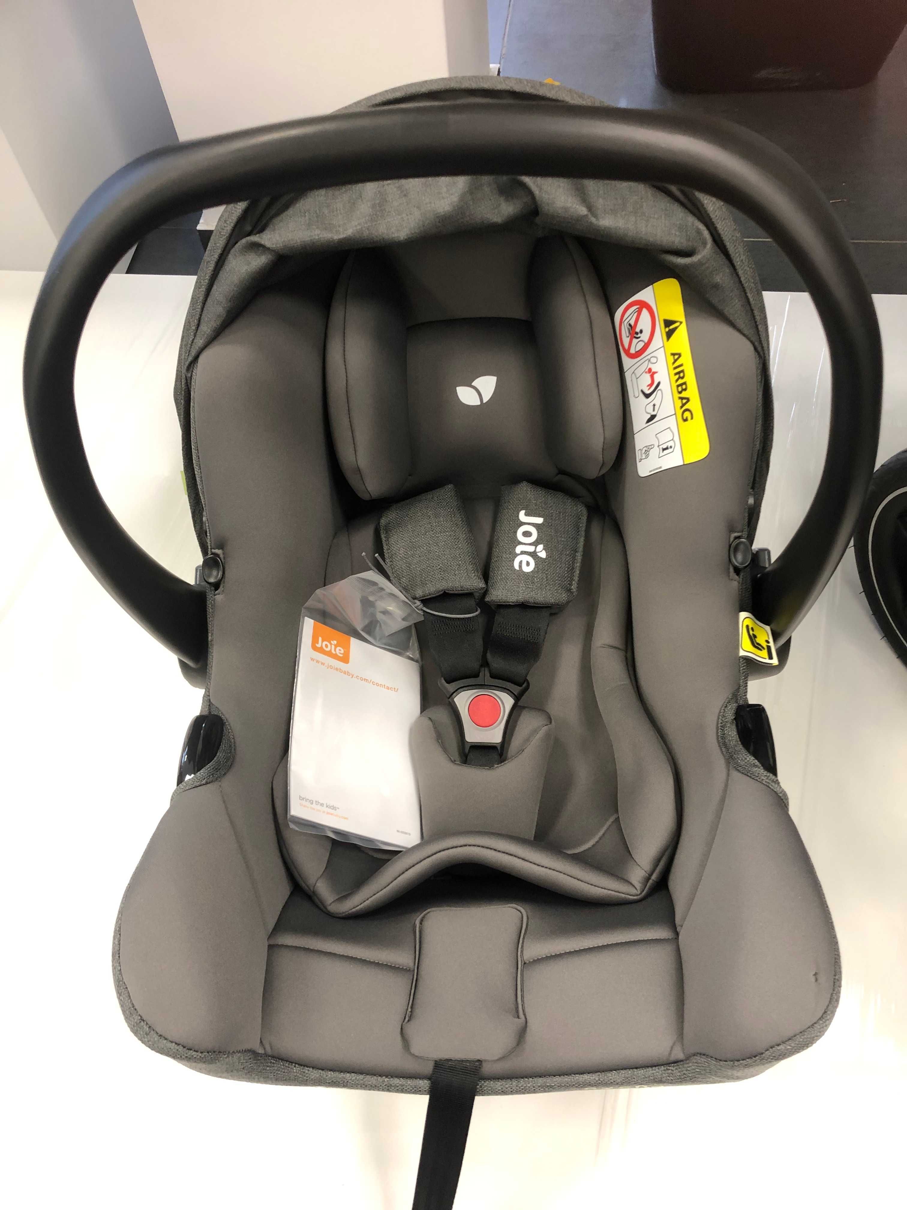 Joie fotelik samochodowy dla noworodka i-Snug 2 Shell Grey