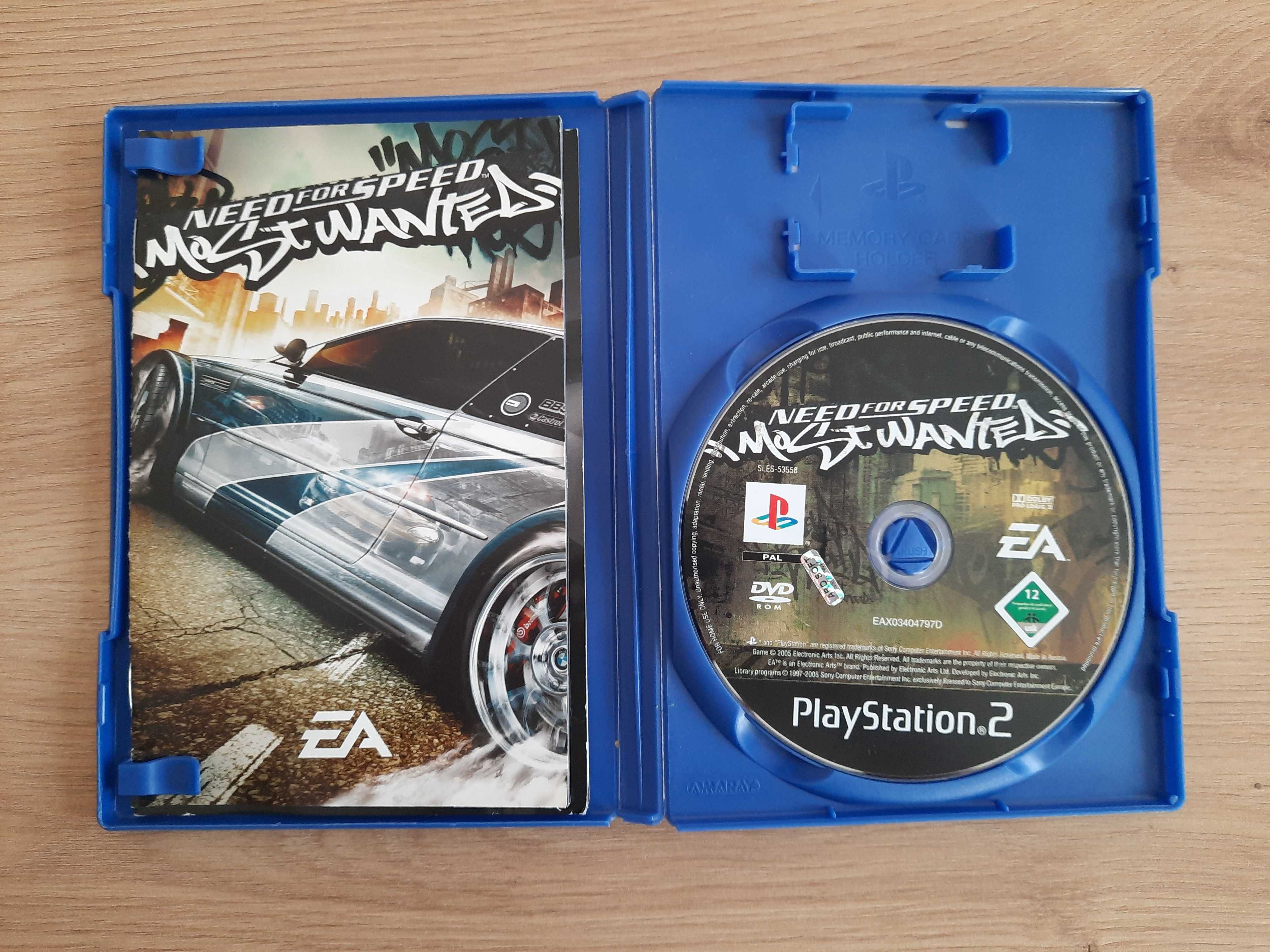 Need for Speed: Most Wanted PS2 Polska Wersja