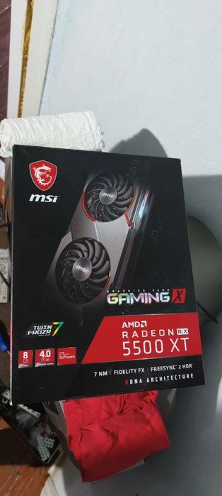 Відеокарта rx5500 хт 8гб