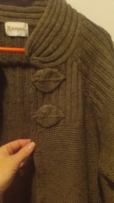 Sweter kardigan damski L