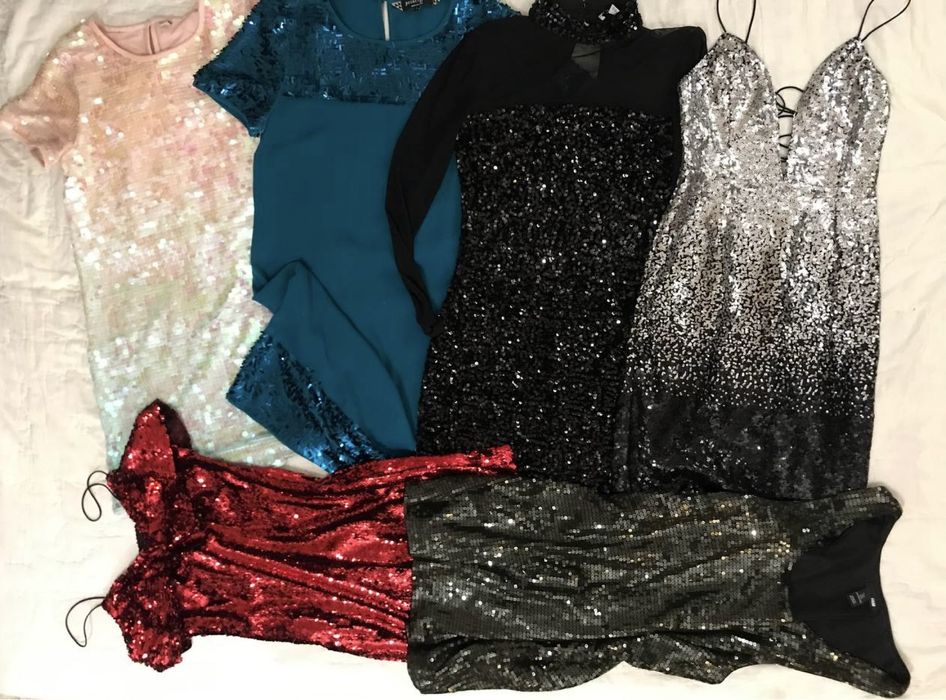 Платье  плаття  в пайетки