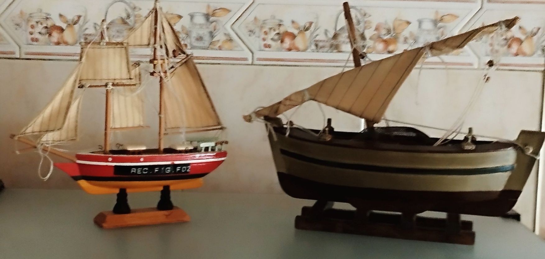 Barcos decorativos.