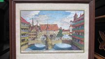 Ryciny  2szt  Nuremberg. Johann Delsenbach