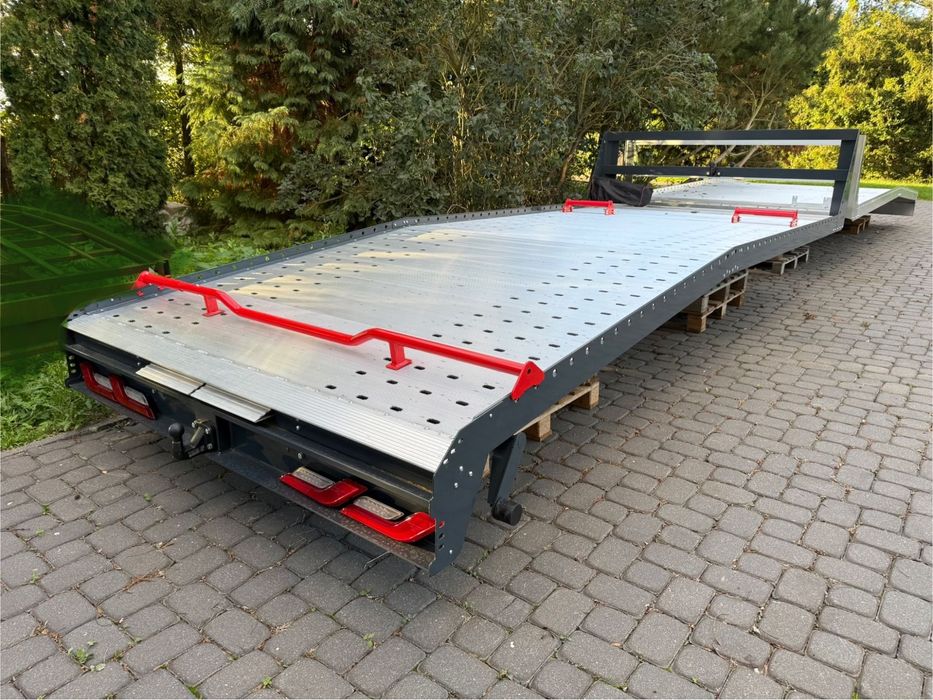 Zabudowa lawet najazd aluminiowy autolaweta pomoc drogowa Mercedes Sprinter Renault Master Fiat Ducato Iveco Daily