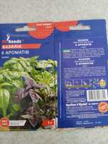 Семена Базилика, Укропа, Щавель, Рукола, Горький перец.