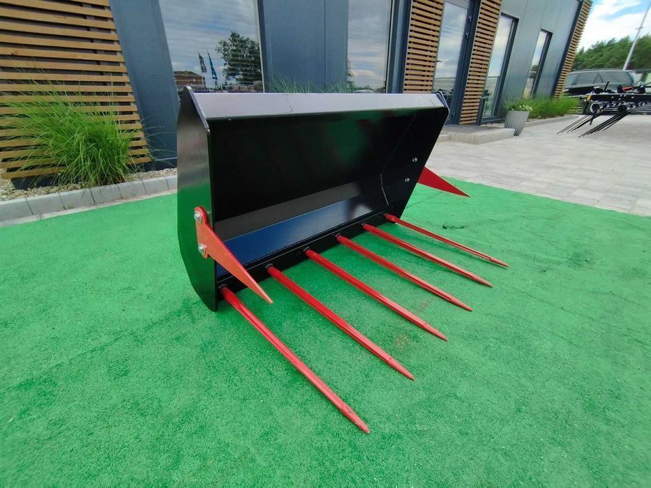 Widły do obornika - kute kły ząb, Euroramka