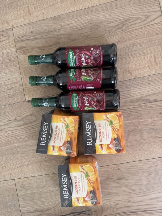 Sok i herbatka wszystko za 30zl