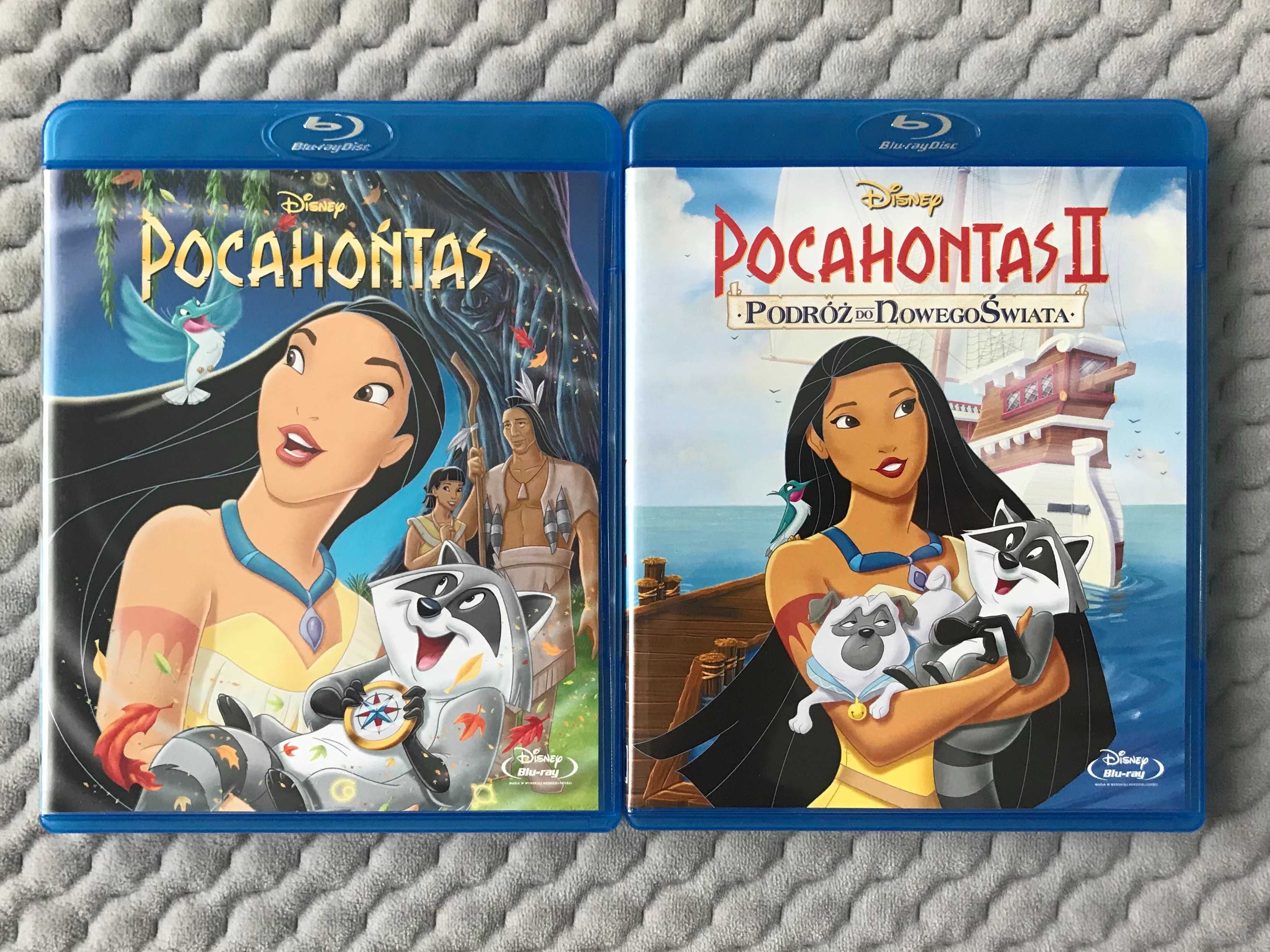 "Pocahontas" + "Pocahontas II: Podróż Do Nowego Świata" - 2 Blu-ray