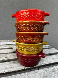 Ceramiczne kolorowe miseczki -5 szt