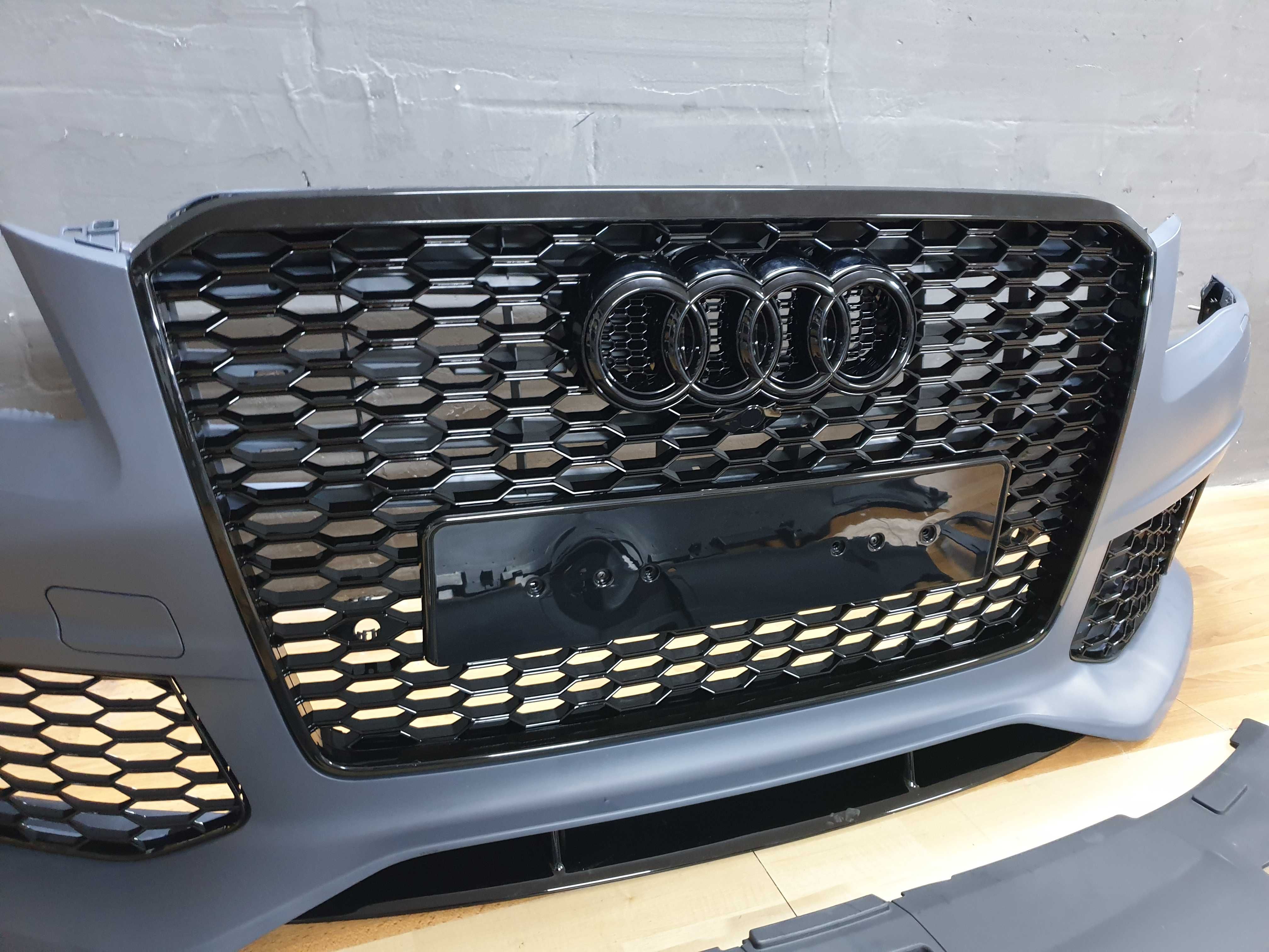 Передній бампер в стиле RS FB  Audi  A8 D4 2010-2014г.