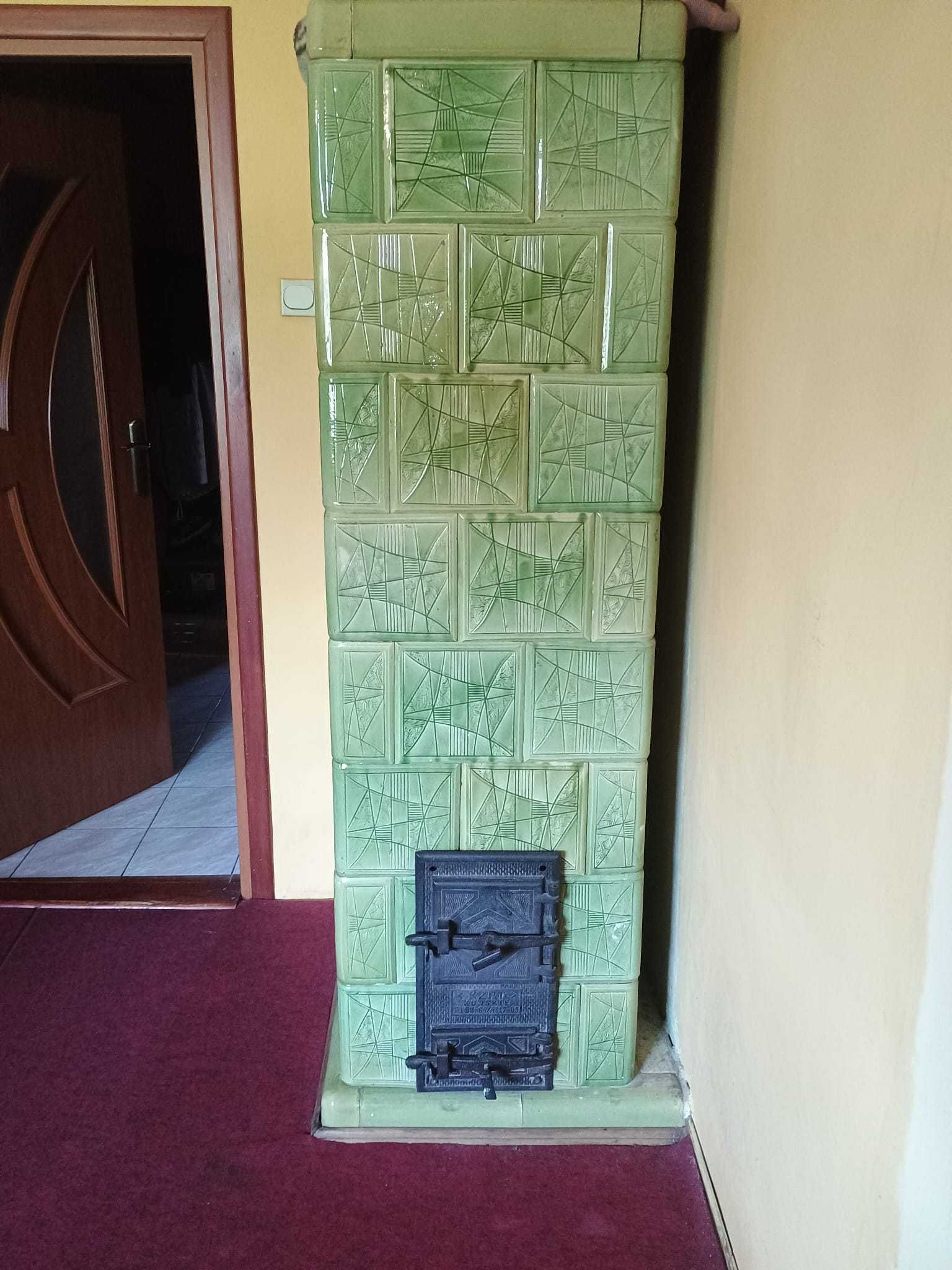Piec kaflowy Stojak. Kaflarnia J.P.T.C.B. Szówsko