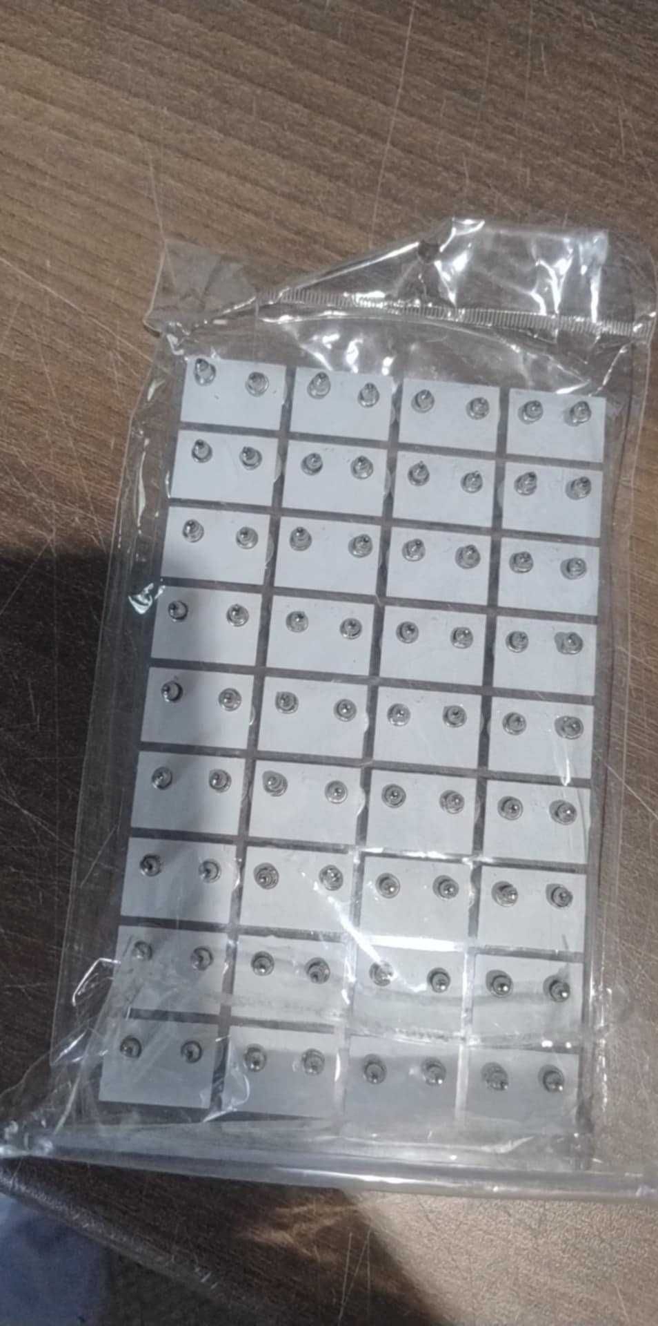 Kolczyki zestaw 36 par