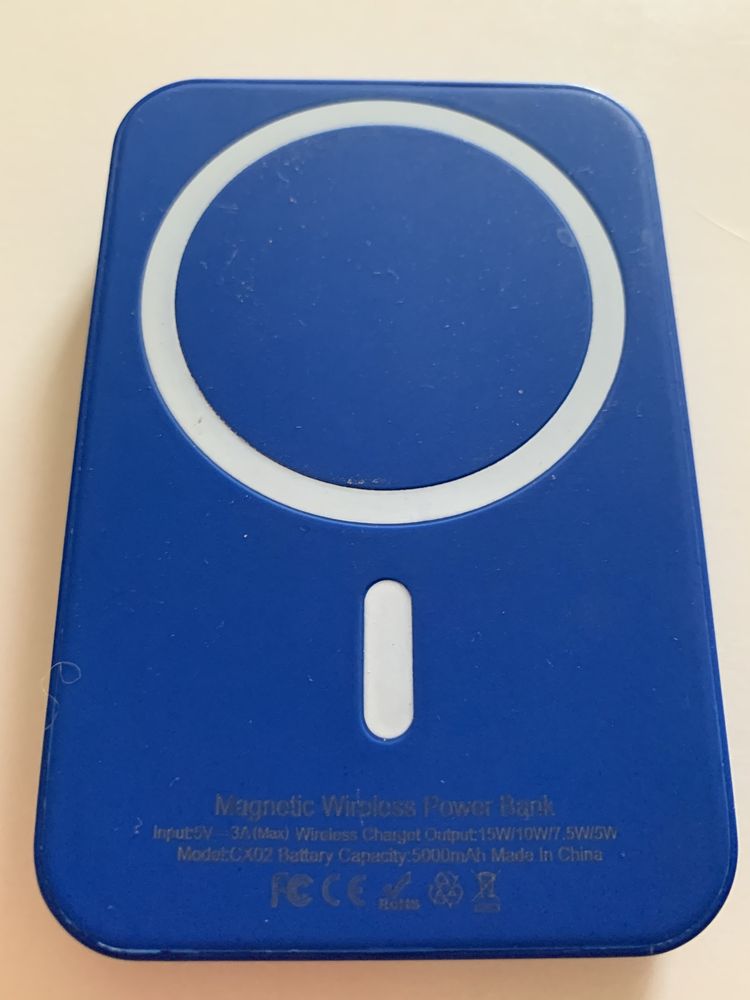 Повербанк Magnetic Wireless Power-Bank 15W 5000 мАг