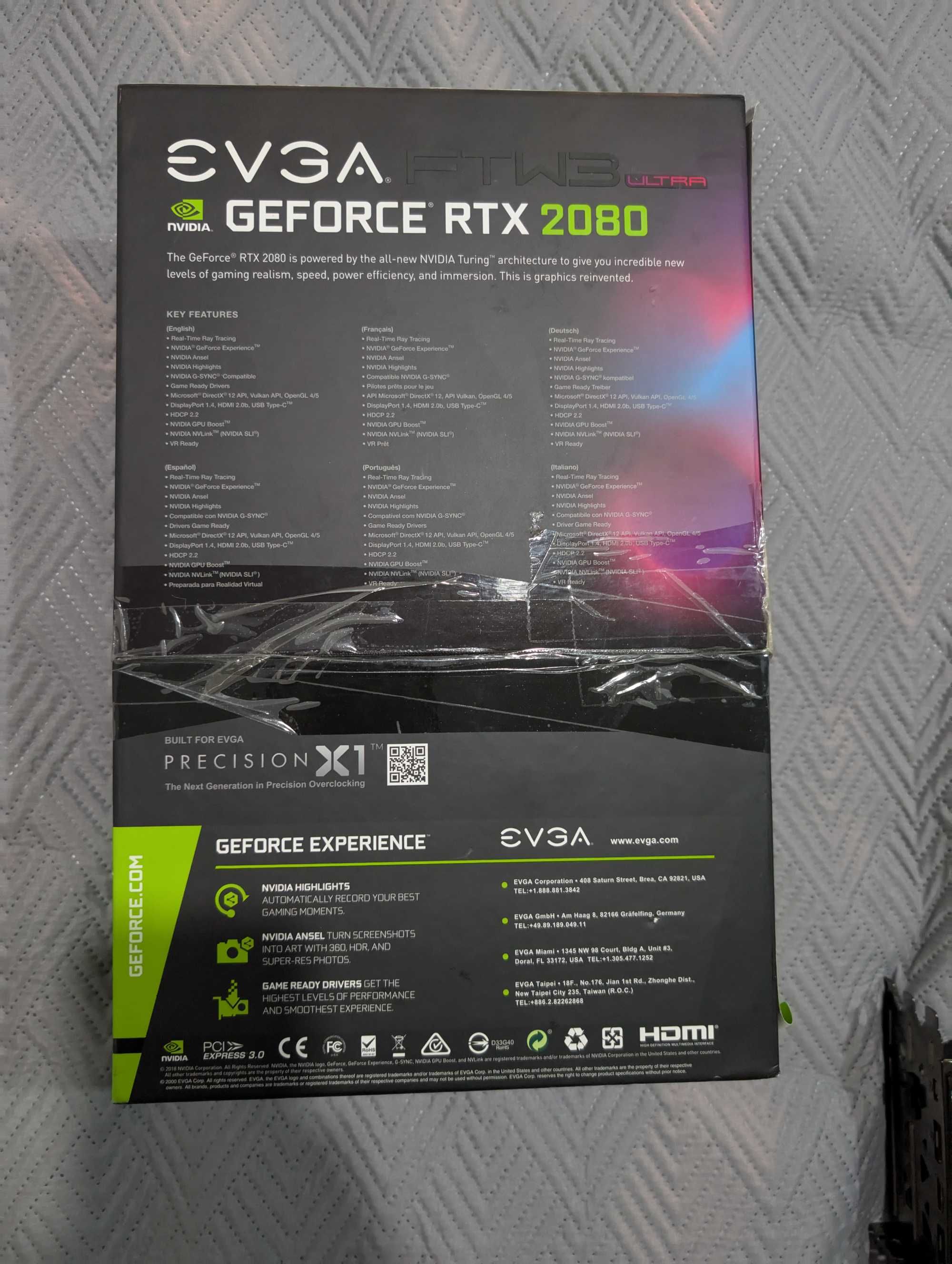 EVGA RTX 2080 FTW Ultra